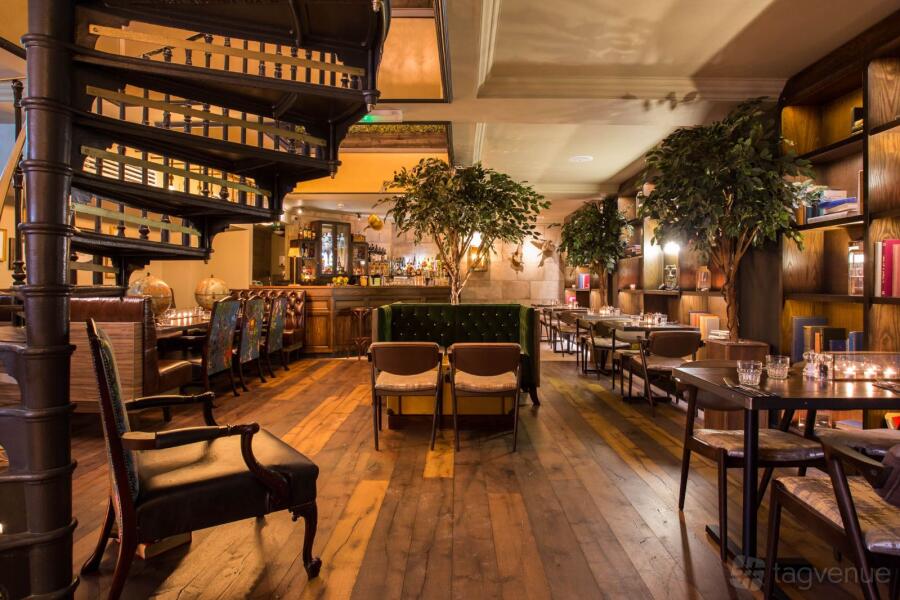 The Hidden Library at The Lost and Found Greek Street in Leeds City Centre