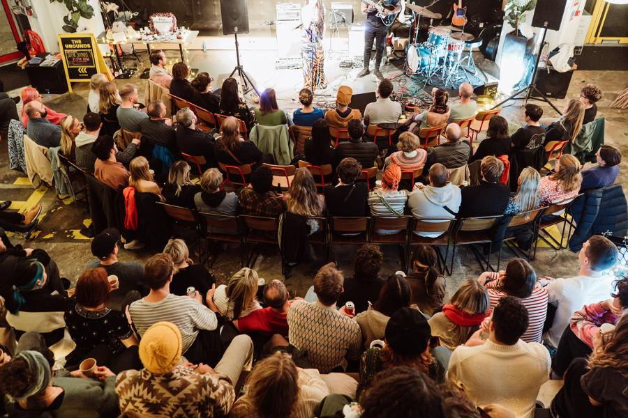 Cafe and Events Space at The Grounds in Hove, Brighton