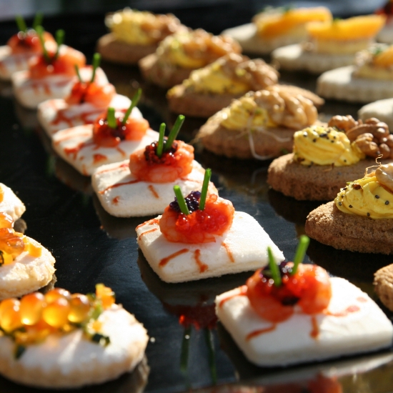 Garden party ideas, Garden party suggestions, garden party planning, images of canapes, what food for my garden party,
